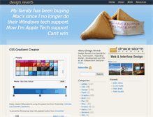Tablet Screenshot of designreverb.com